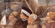 GOZZOLI, Benozzo Scenes from the Life of St Francis (detail of scene 7, south wall) gh oil painting picture wholesale